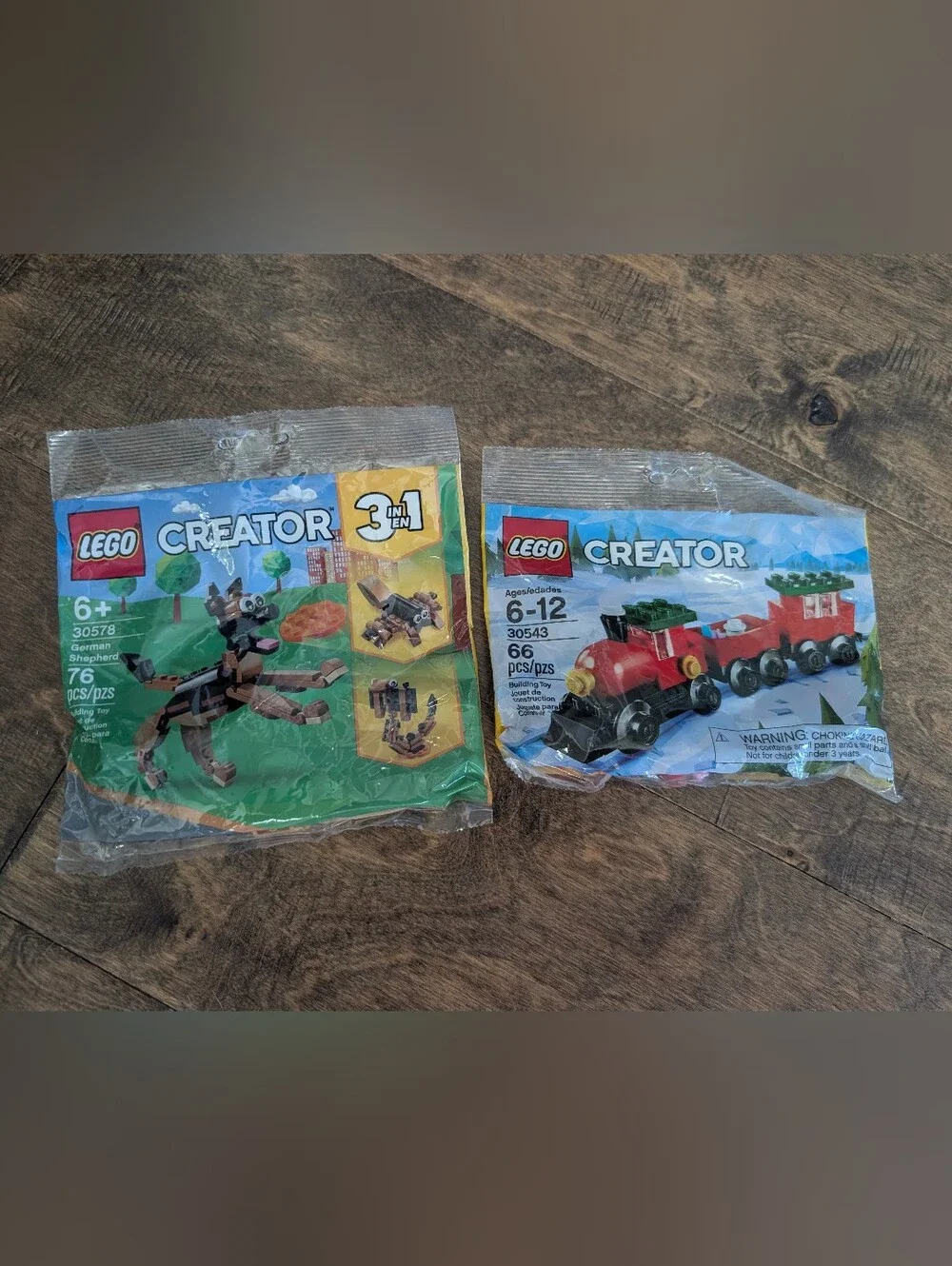 LEGO Creator Polybags 30578 and 30543